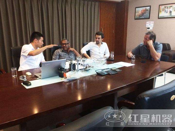 众发国际与国外客户商谈价格，达成合作协议