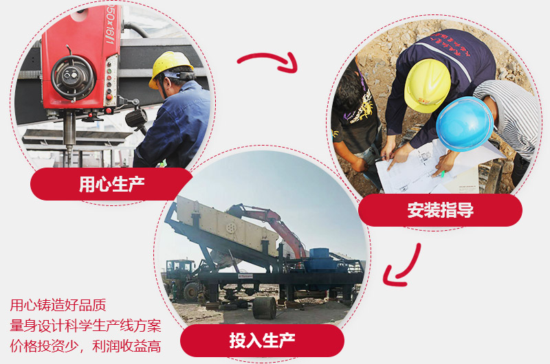 众发国际柴油发电大型移动碎沙机 