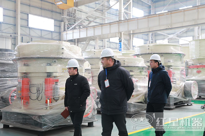 客户来厂实地考察、选购